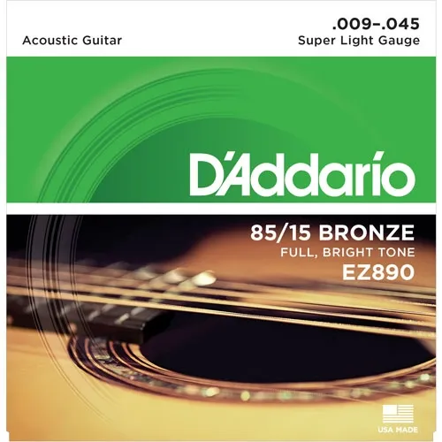 daddario EZ890 9-45 Žice za akustičnu gitaru (SET)