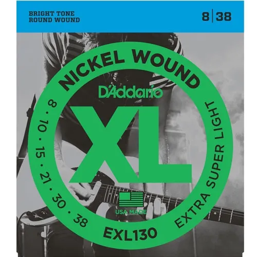 daddario EXL130 8-38 Žice za električnu gitaru (SET)