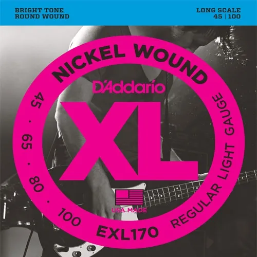 daddario EXL170 45-100 Žice za bas (SET)