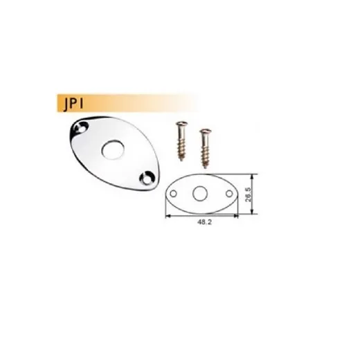 DR Parts JP1/CR Oval jack plate (KOM)