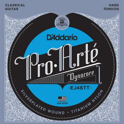 daddario EJ46TT ProArte Dynacore,Titanium Trebles Hard Tension Žice za klasičnu gitaru (SET)