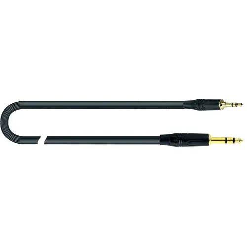 Q-LOK JUST J35JS 3 Adapter kabel 3m (Stereo 6.3mm jack plug - Stereo 3.5mm jack plug) crna boja (KOM)