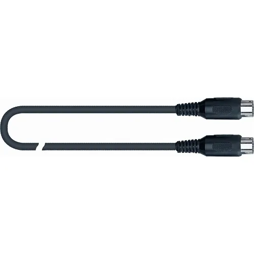 Q-LOK SX164-5 Midi kabel 5m (moulded 5P male DIN - moulded 5P male DIN) crna boja (KOM)