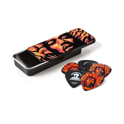 DUNLOP Trzalice JH-PT14H HENDRIX VOODOO FIRE PICK TIN-EA Jimmi Hendrix (SET)