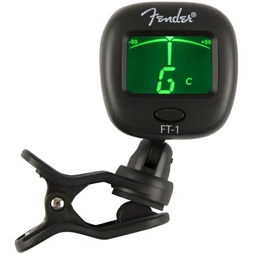 Fender štimer FT-1 Pro Clip-On Tuner Crni