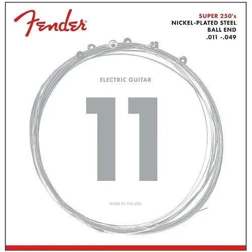 Fender Super 250M NPS BALL END 011-049 Žice za električnu gitaru (SET)
