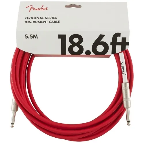 Fender kabel Original Series Instrument Cable 18.6' Fiesta Red (KOM)