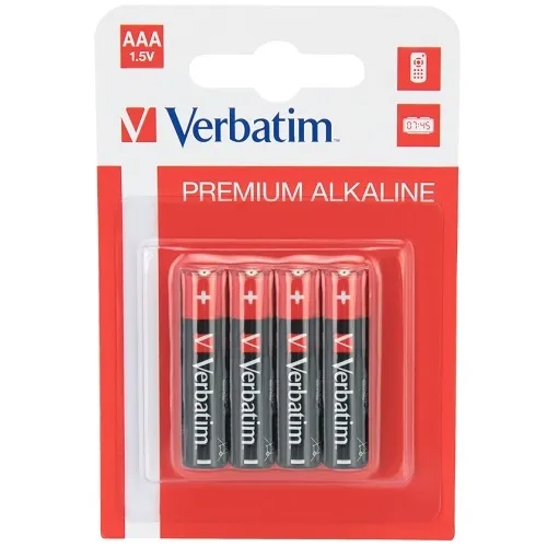 VERBATIM Baterija LR-03 AAA 1,5V (4 komada) (KOM)