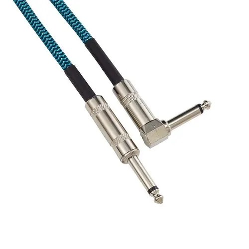 DR Parts DRCA2BU 6.3mmL-6.3mm Instrument kablo 3 m plavo (KOM)