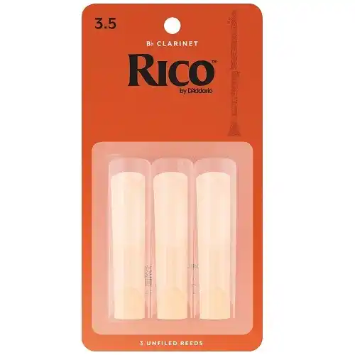 RICO RCA0335 RICO 3pak trska za Bb klarinet 3,5 (PAK)