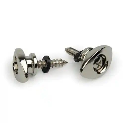 Planet Waves PW-EEP-202 Elliptical end pin NICKEL (PAR)