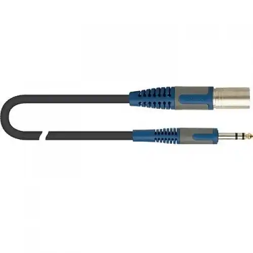Q-LOK RKSM344-3 Kabel xlrM - 6,3mm stereo 3m (KOM)