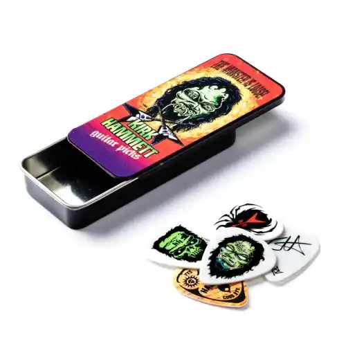 DUNLOP Trzalice KH01T088 MONSTER LSE 088 PICK TIN - KIRK HAMMETT (SET)