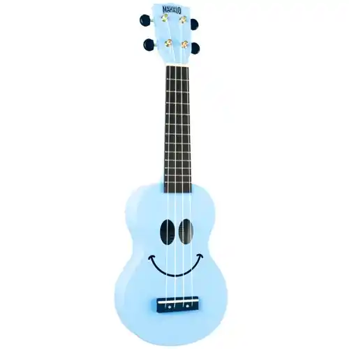 MAHALO U-SMILE-LBU Light blue ukulele/hawaii Ukulele set (SET)
