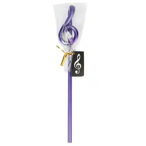 AGIFTY B 1022 Olovka violinski ključ ljubičasta (L: 24 cm)