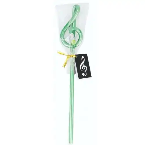AGIFTY B 1025 Olovka violinski ključ zelena (L: 24 cm)