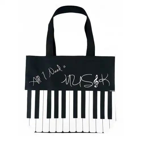 AGIFTY B 3030 Ceger torba sa dirkama ''All I need is music'' 45*37*12 cm
