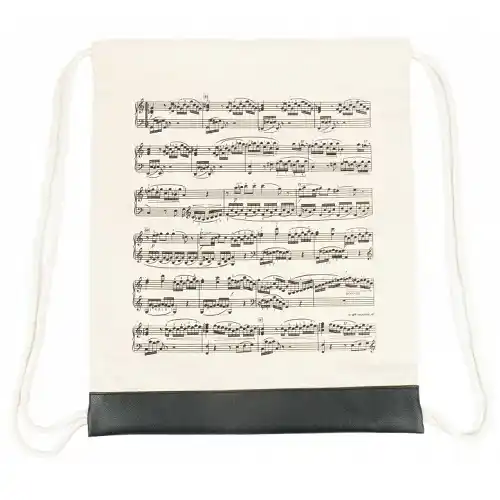 AGIFTY B 3047 Torba sa vezicom sa notnim sistemom 44*37 cm