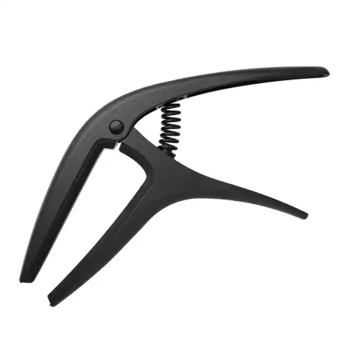 Ernie Ball P09600 AXIS DUAL RADIUS CAPO Kapodaster crna boja