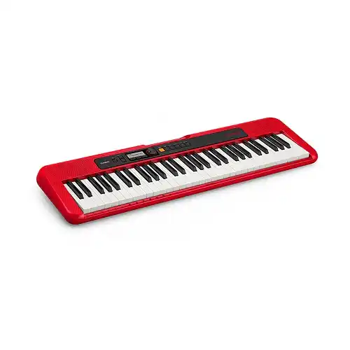 CASIO CT-S200 RD Sintisajzer sa adapterom