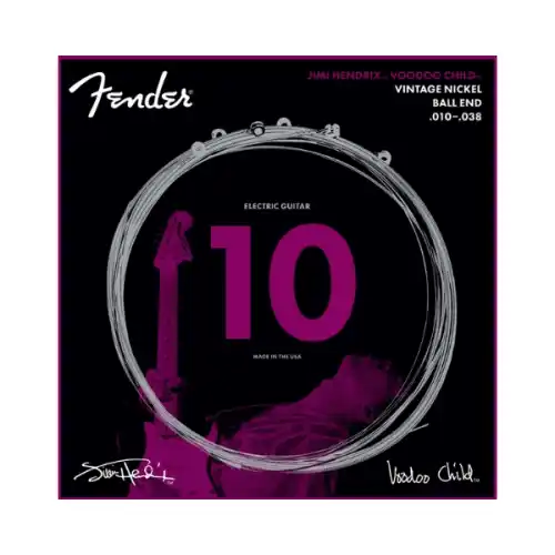 Fender Hendrix Voodoo Child Ball End Nickel 10-38 Žice za električnu gitaru (SET)