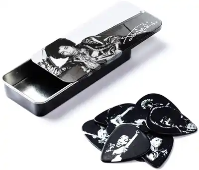 DUNLOP Trzalice JH-PT05H SILVER PORTRET Jimmi Hendrix (SET)