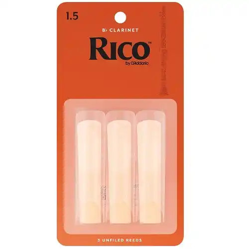 RICO RCA0315 RICO 3pak trska za Bb clarinet 1,5 (PAK)