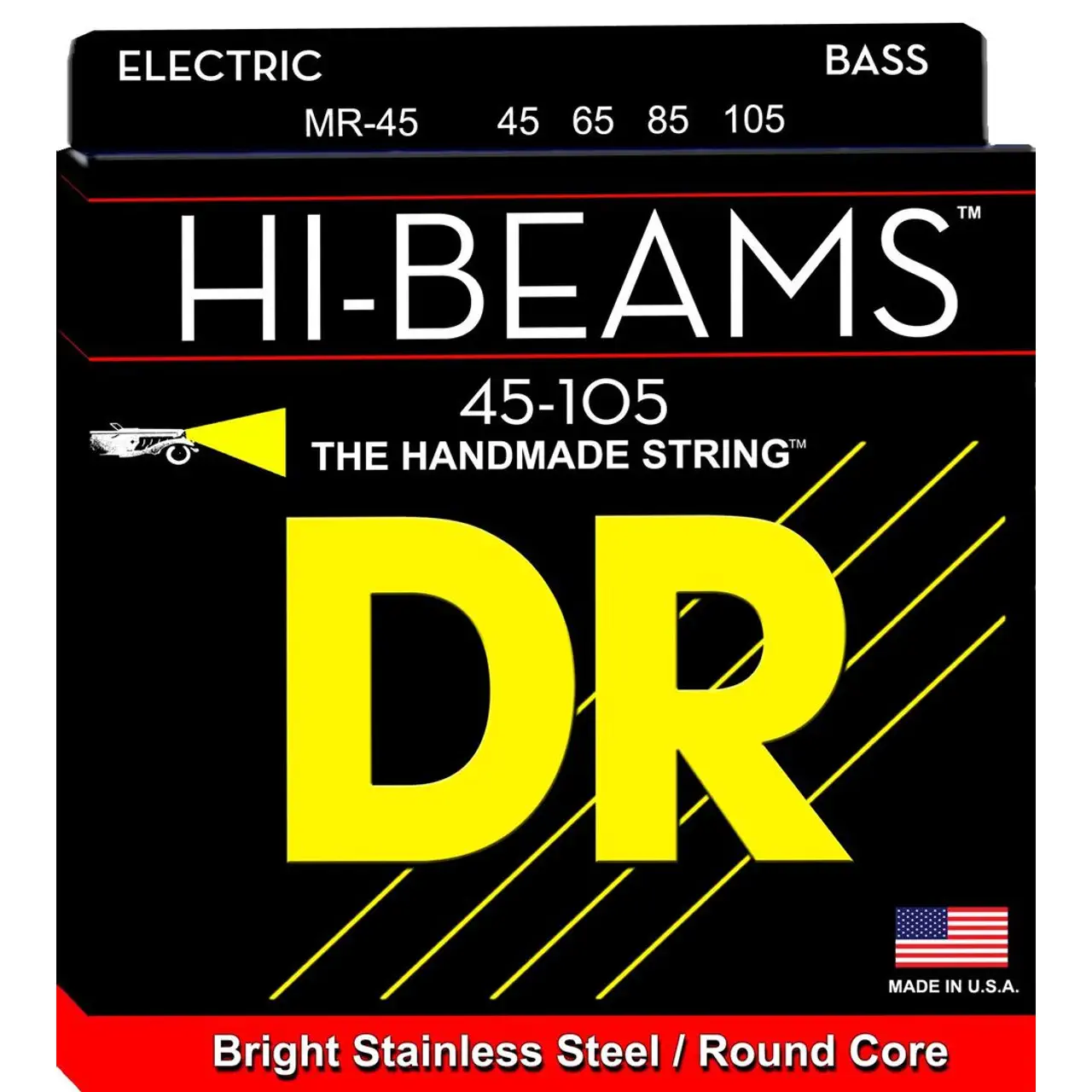DR STRINGS DR HI-BEAM 45-105 stainless steel  Žice za  bas gitaru