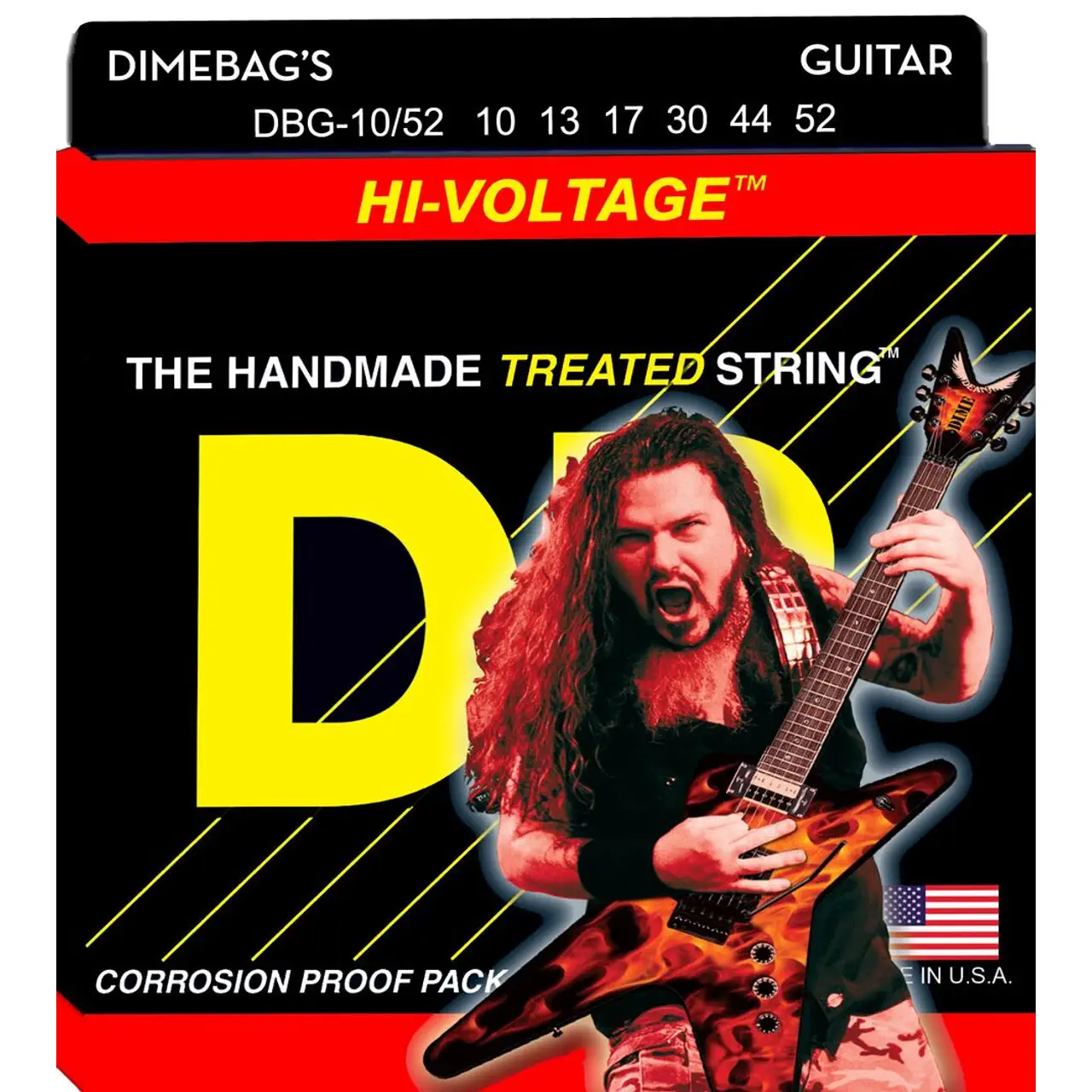 DR STRINGS DR HI-VOLTAGE DIMEBAG DARRELL 10-52  Žice za  električnu gitaru