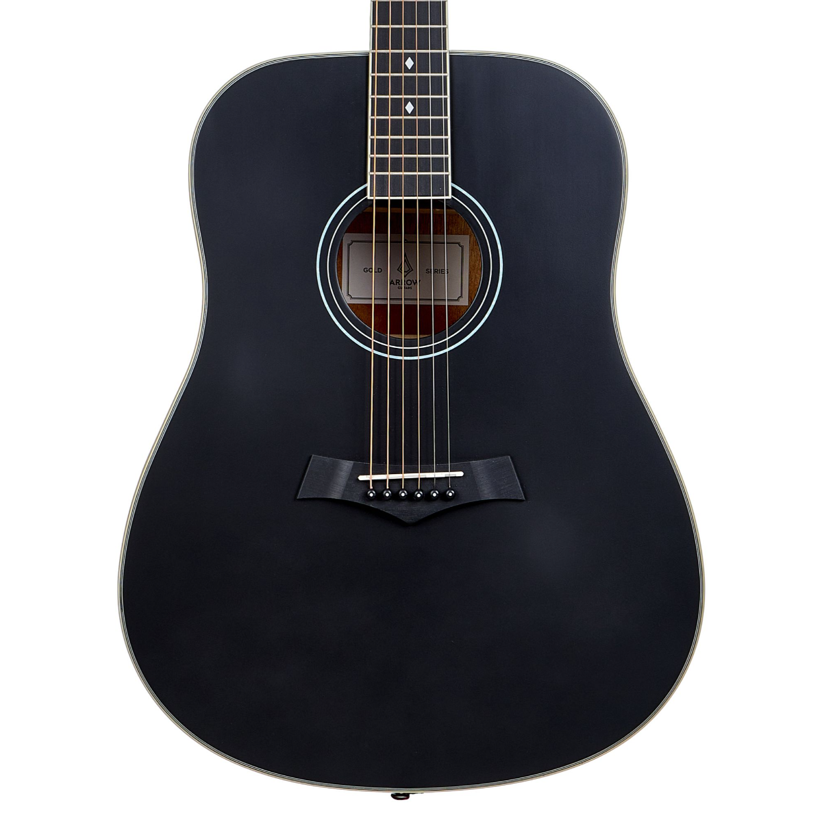 Arrow Gold D BLK Crna Akustična gitara