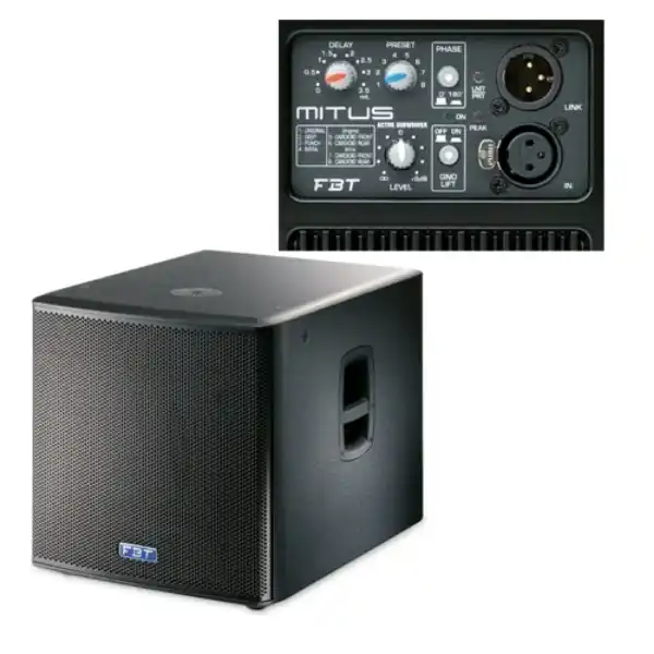 FBT MITUS 118SA 1200w aktivni sub bas zvucnik