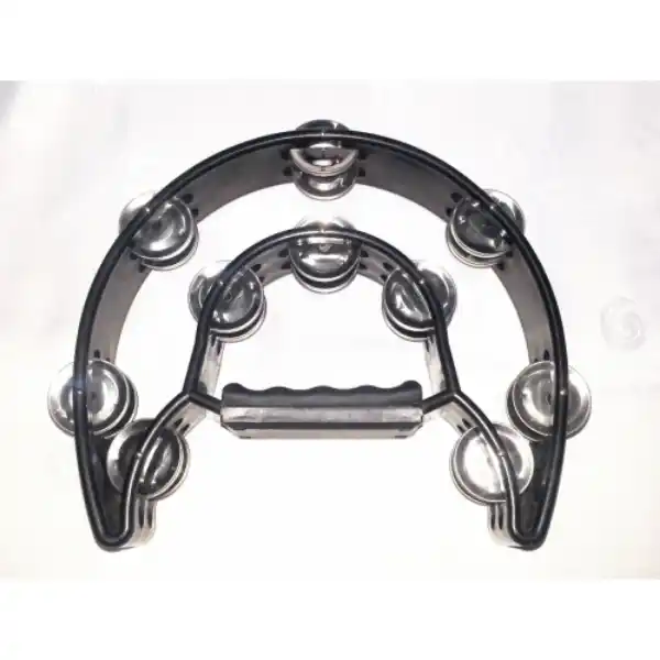 ABC Latino Tambourine DC-711 BK PVC Def polumjesec crna boja