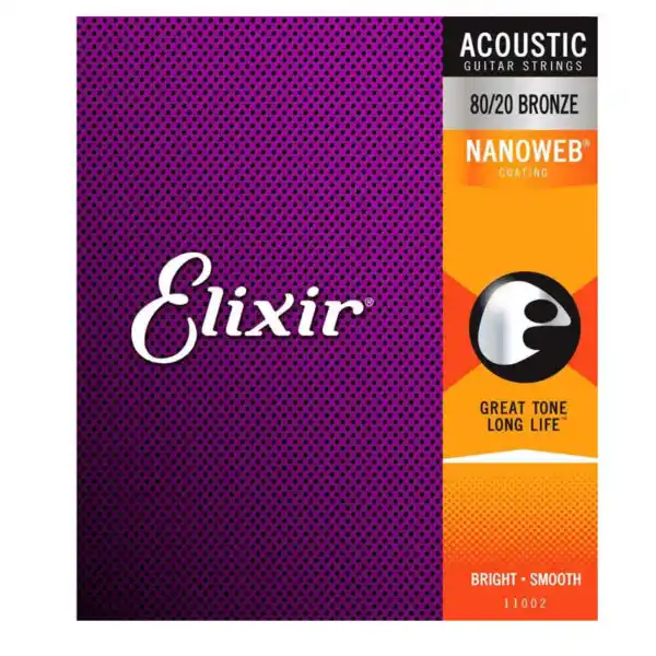 ELIXIR 10-47 NANOWEB bronze Žice za akustičnu gitaru (SET)