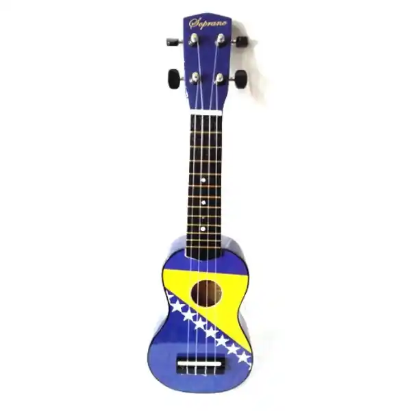 Soprano ukulele UK-51BF 51CM (Zastava BiH) sa torbom