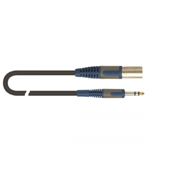 Q-LOK RKSM344-9 Kabel xlrM - 6,3mm stereo 9m