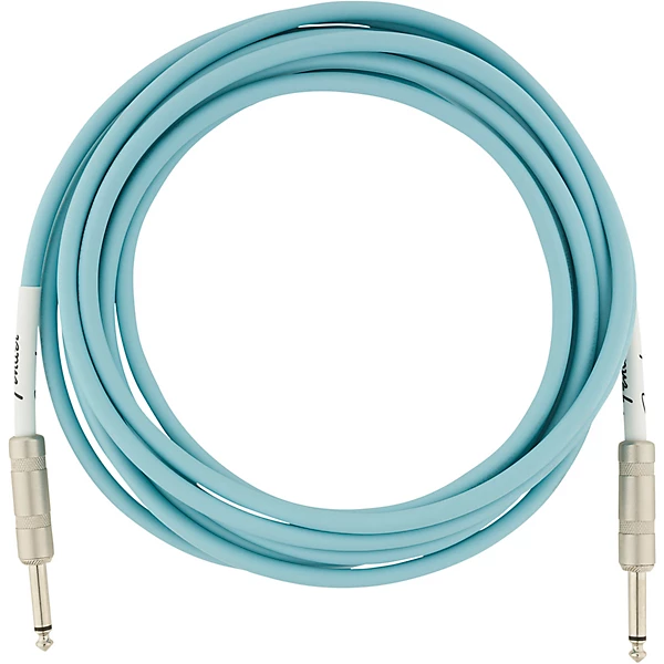Fender kabel Original Series Instrument Cable Straight-Straight 15’ Daphne Blue