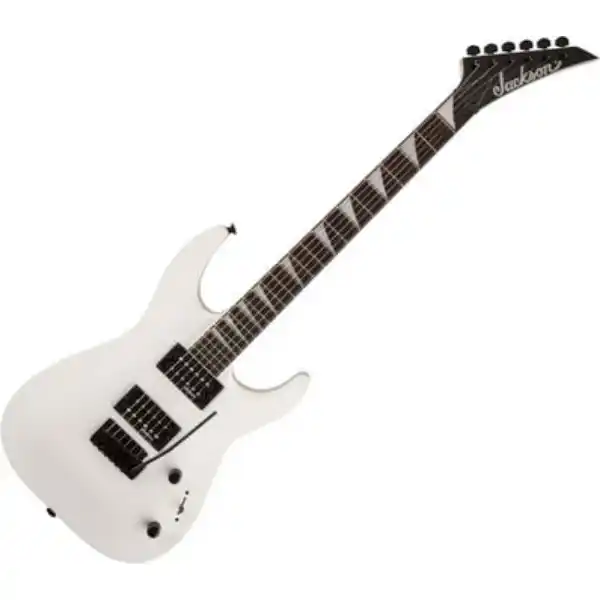 Jackson JS22 Dinky Arch Top, Amaranth Fingerb, Snow White Električna gitara