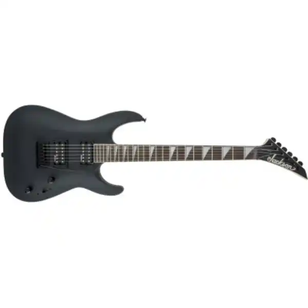 Jackson JS22 Dinky Arch Top, Amaranth Fingerb, Satin Black Električna gitara