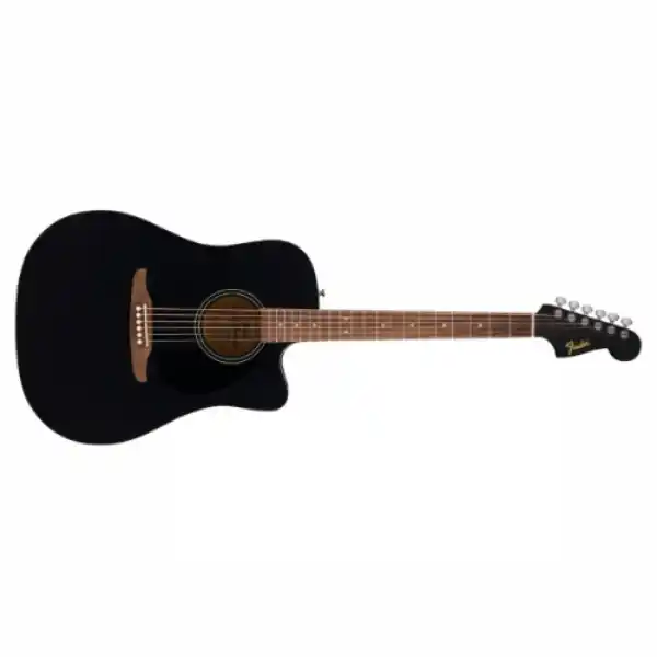 Fender CALIFORNIA DEBUT REDONDO CE BLK Ozvučena akustična gitara