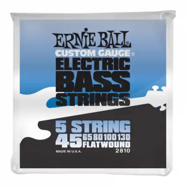 Ernie Ball P02810 45-130 Flatwound bass Žice za 5-žičani bas