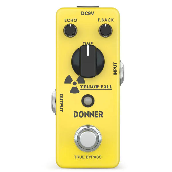 Donner Yellow Fall Delay efekt Mini pedala