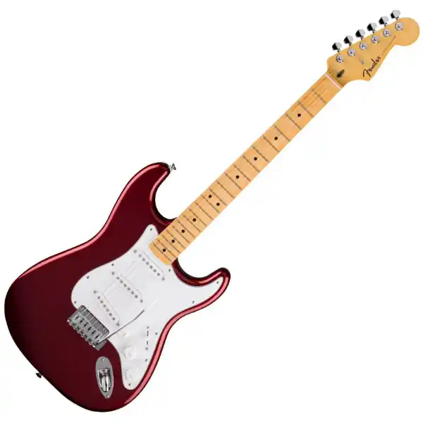 Fender Standard Stratocaster, Candy Cola Red, Maple Fingerboard, Električna gitara