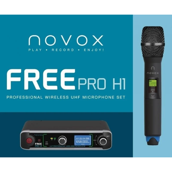 Novox FREE PRO H1  Bežični sistem Mikrofon