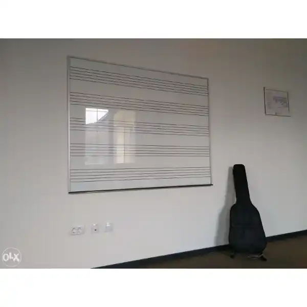 Tabla za muzičku kulturu sa notnim sistemom