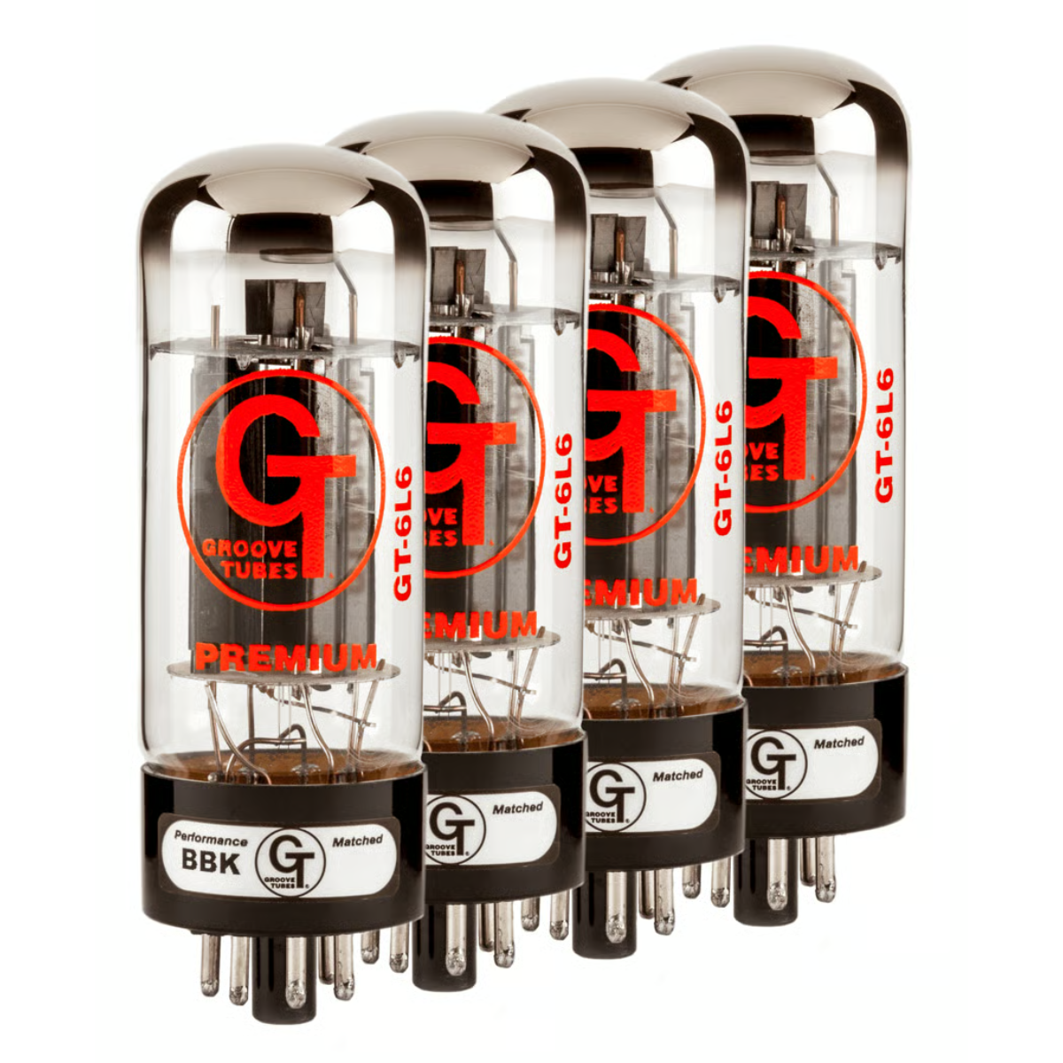 Groove Tubes GT-6L6-S MED QUARTET Lampe za pojačalo (SET od 4)